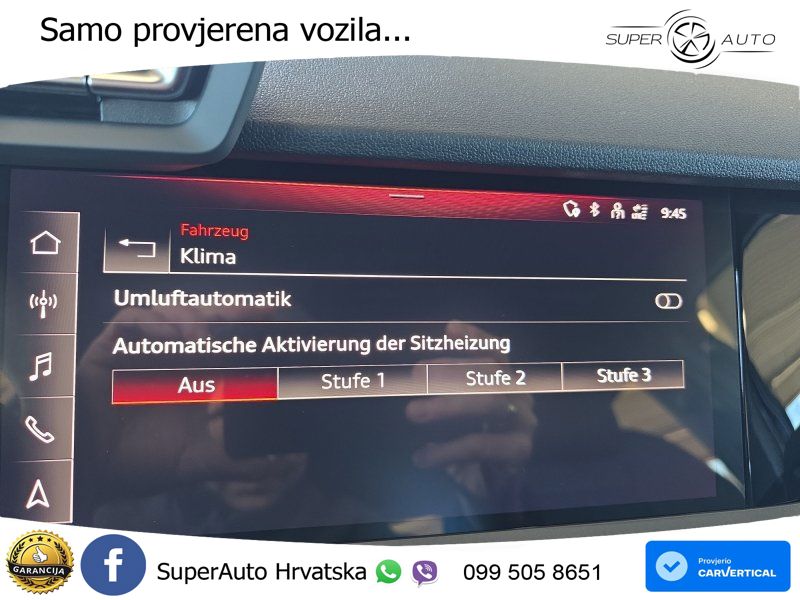 Audi A3 35 TFSI (150 KS) S tronic LED+GR SJED+ACC