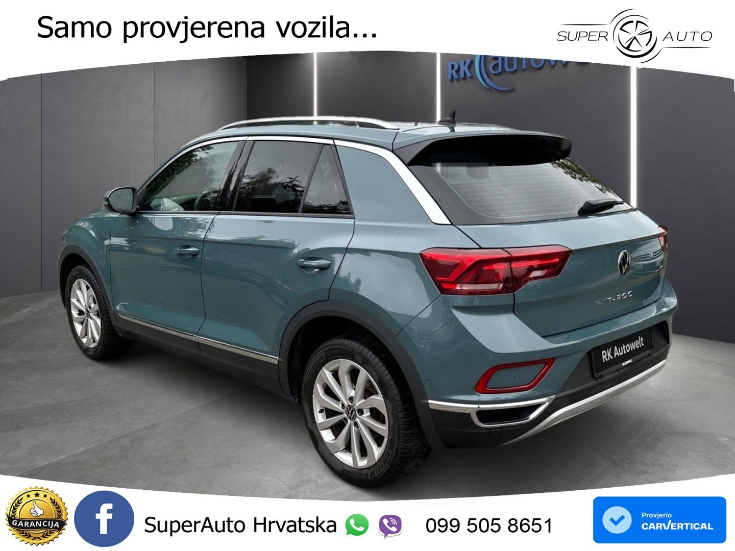Volkswagen T-Roc 1.5 TSI (150 KS) DSG LED+GR SJED+ACC