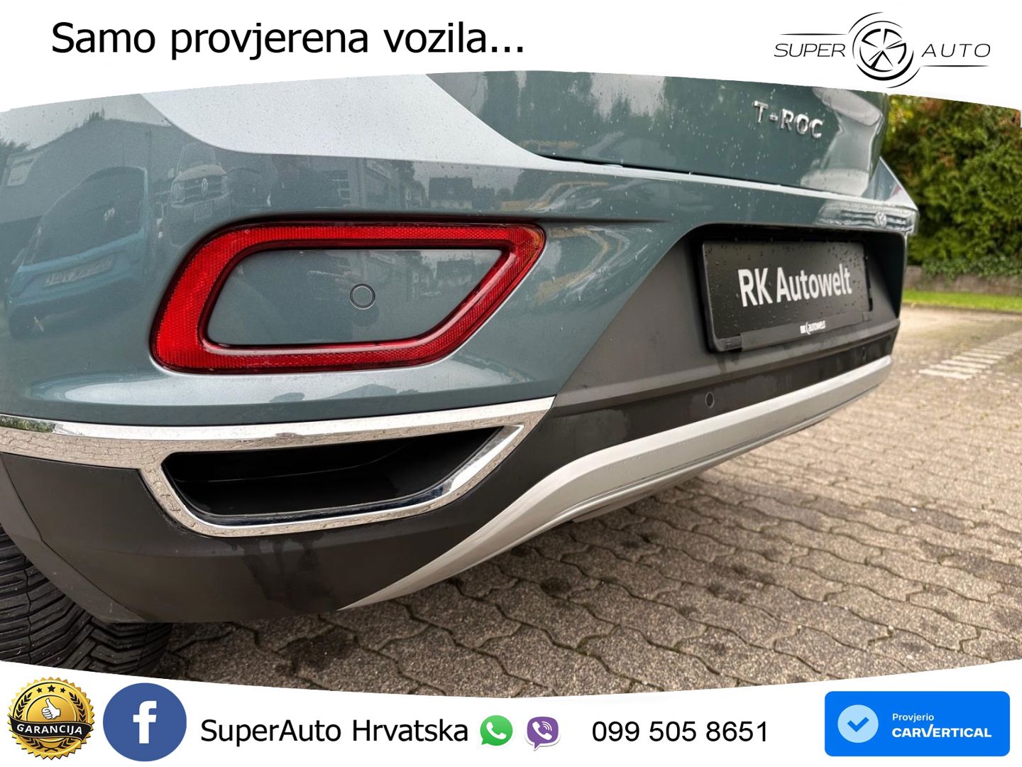 Volkswagen T-Roc 1.5 TSI (150 KS) DSG LED+GR SJED+ACC