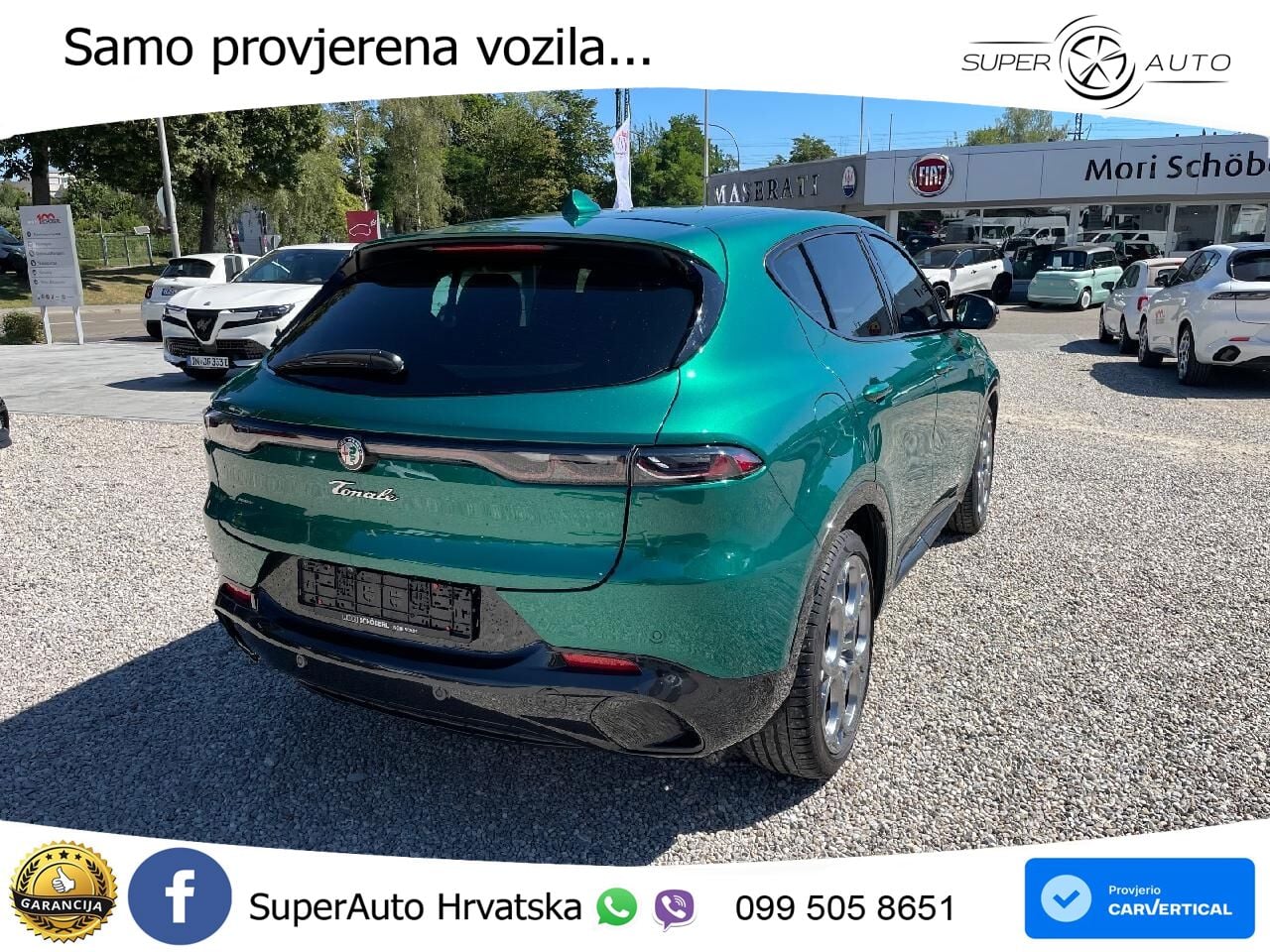 Alfa Romeo Tonale 1.5 VGT (160 KS) 48V-Hybrid TCT LED+GR SJED+ACC
