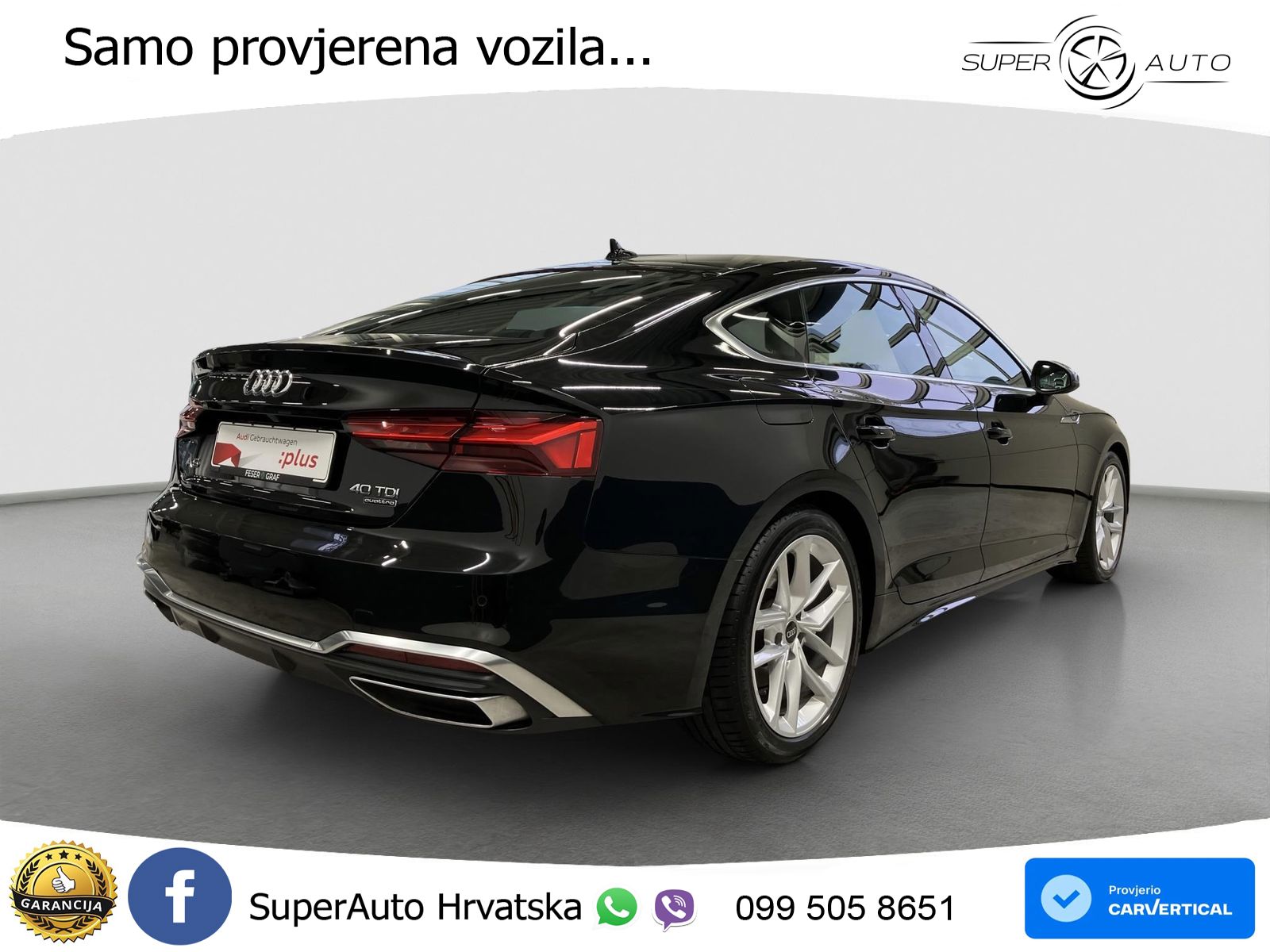 Audi A5 Sportback 40 TDI (204 KS) quattro S tronic S line