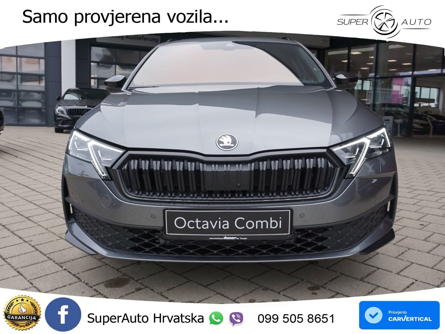 Škoda Octavia Combi 2.0 TDI (150 KS) DSG SportLine LED+GR SJED+ACC