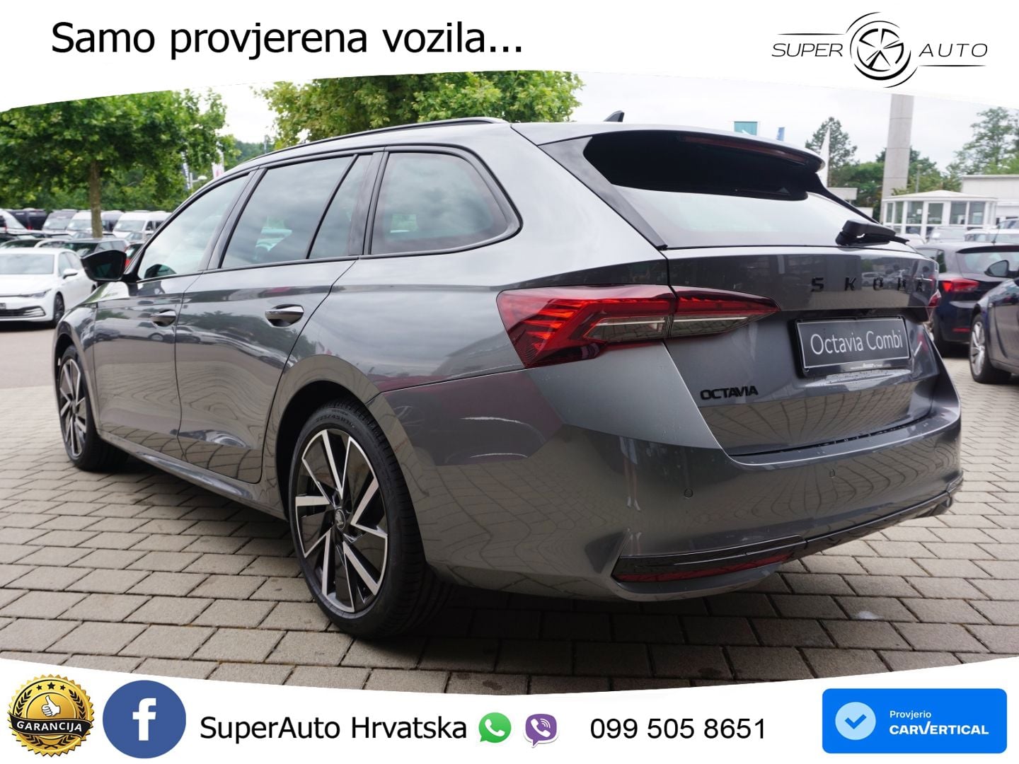 Škoda Octavia Combi 2.0 TDI (150 KS) DSG SportLine LED+GR SJED+ACC