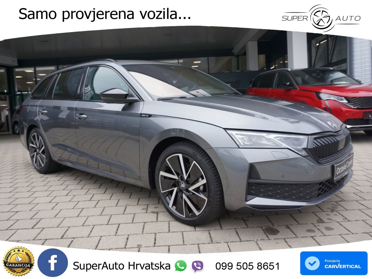 Škoda Octavia Combi 2.0 TDI (150 KS) DSG SportLine LED+GR SJED+ACC