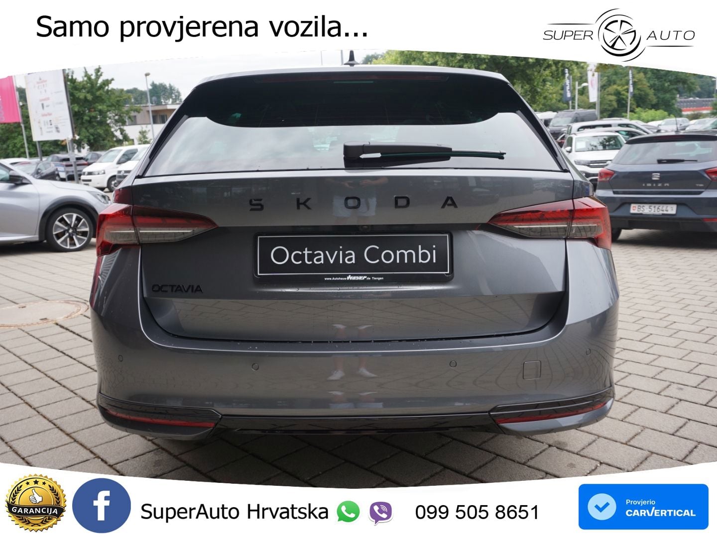 Škoda Octavia Combi 2.0 TDI (150 KS) DSG SportLine LED+GR SJED+ACC