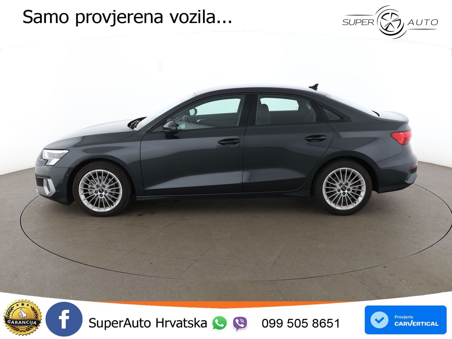 Audi A3 Limuzina 35 TFSI (150 KS) S tronic advanced LED+GR SJED+ACC