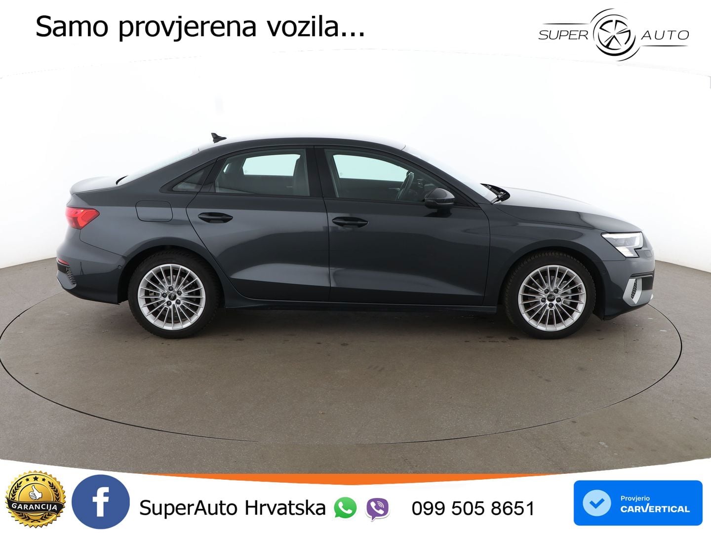 Audi A3 Limuzina 35 TFSI (150 KS) S tronic advanced LED+GR SJED+ACC