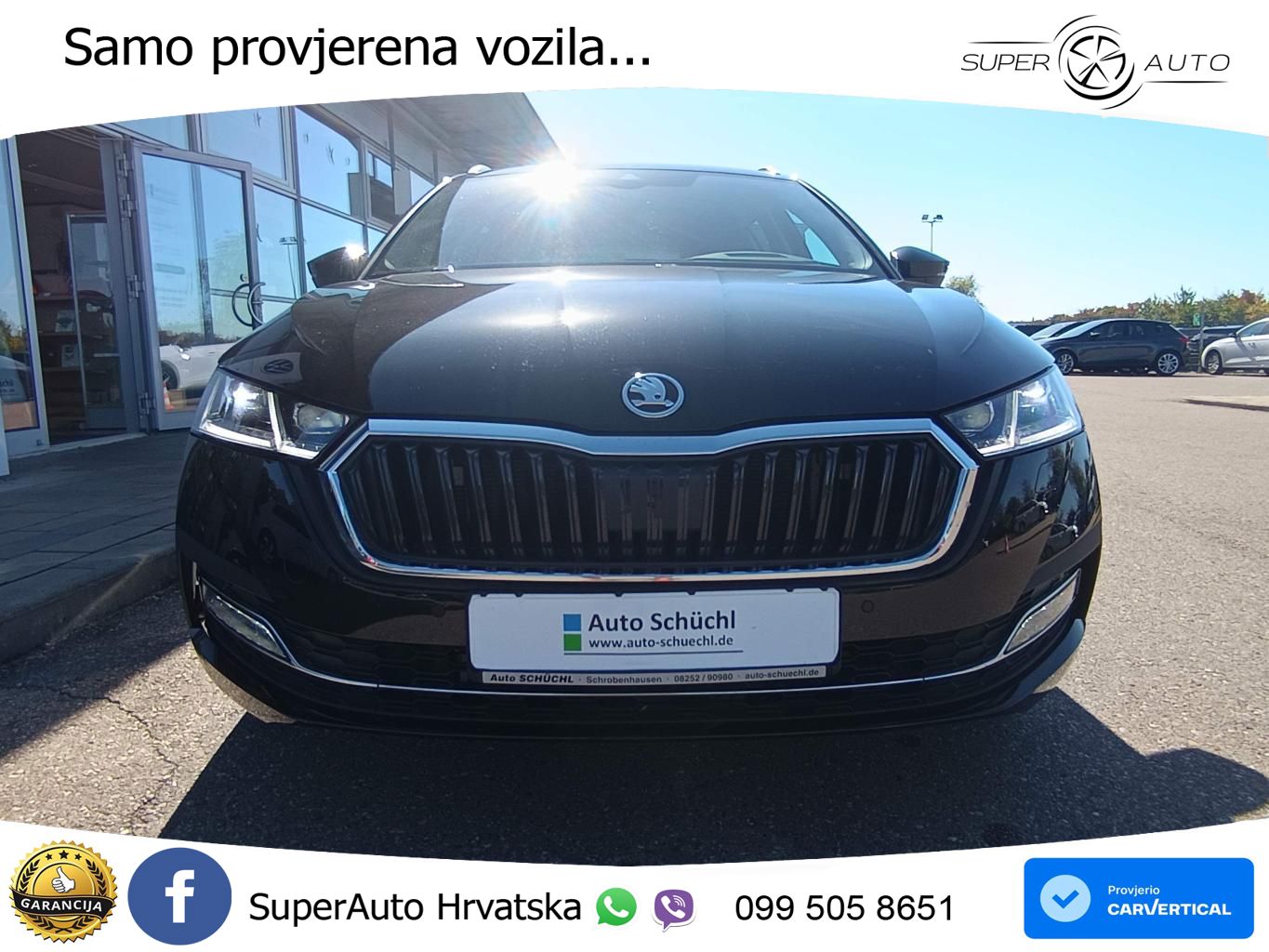 Škoda Octavia Combi 2.0 TDI (150 KS) DSG MATRIX+GR SJED+KAM