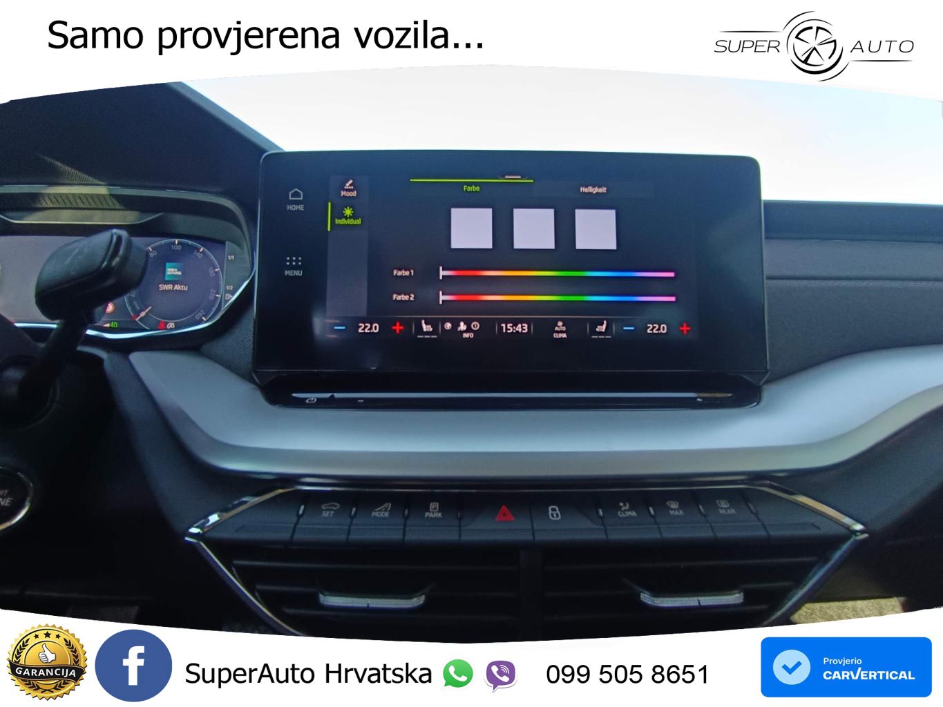 Škoda Octavia Combi 2.0 TDI (150 KS) DSG MATRIX+GR SJED+KAM