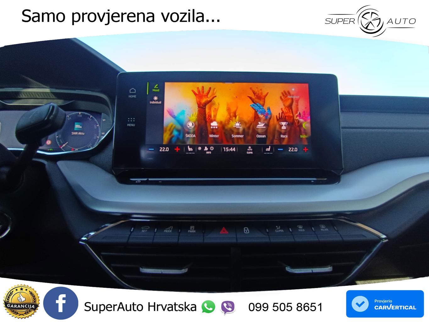 Škoda Octavia Combi 2.0 TDI (150 KS) DSG MATRIX+GR SJED+KAM