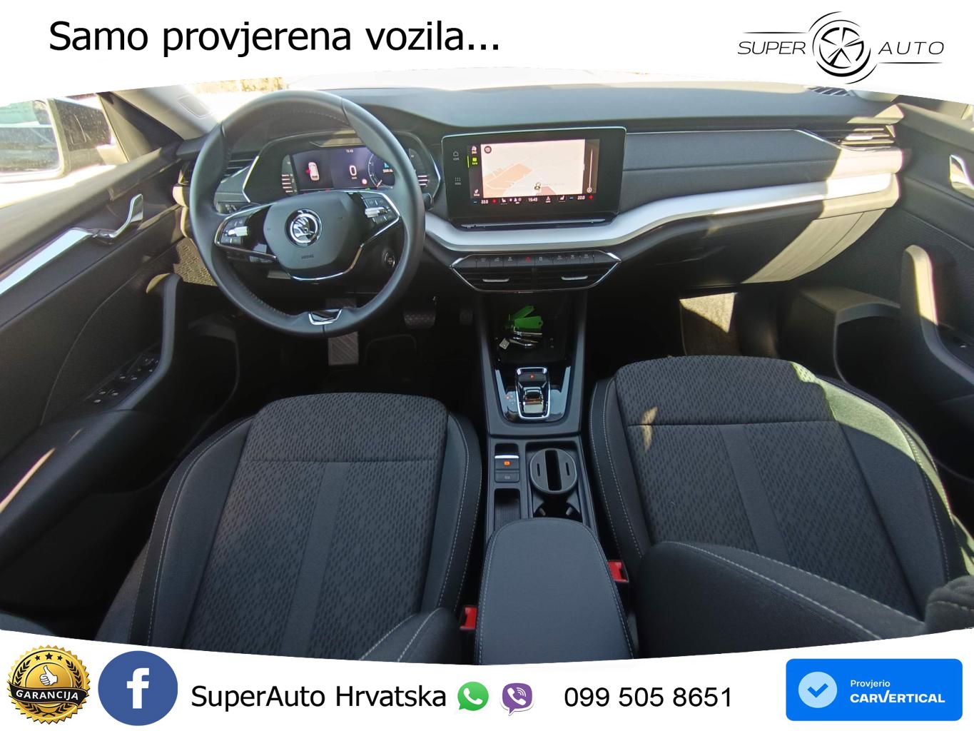 Škoda Octavia Combi 2.0 TDI (150 KS) DSG MATRIX+GR SJED+KAM