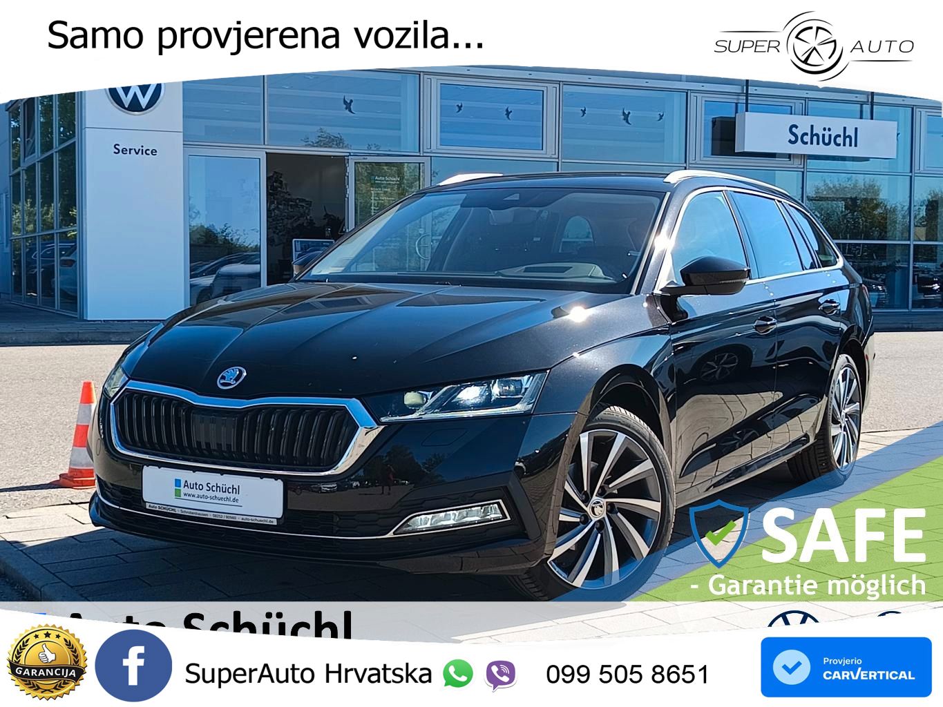 Škoda Octavia Combi 2.0 TDI (150 KS) DSG MATRIX+GR SJED+KAM