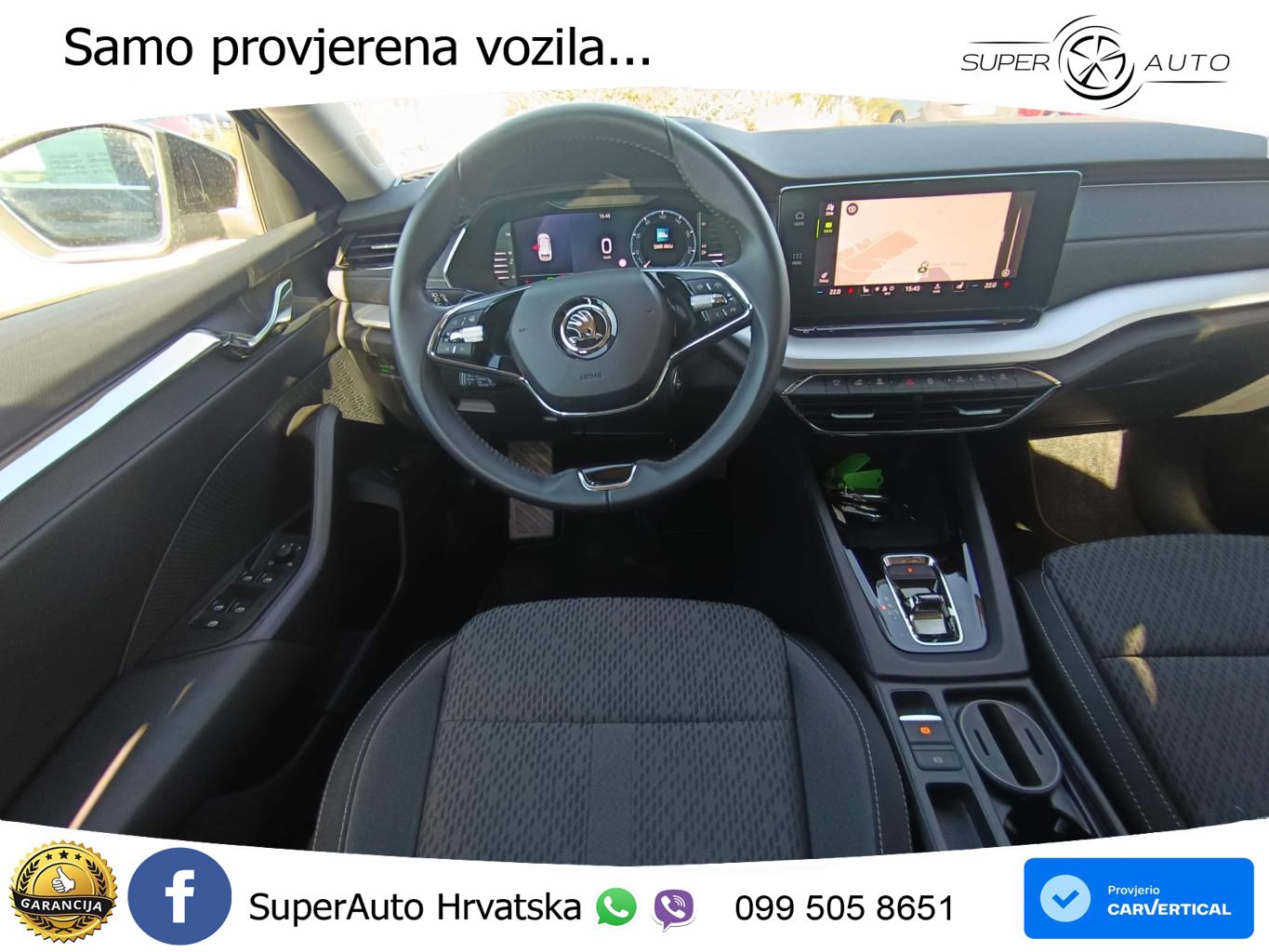 Škoda Octavia Combi 2.0 TDI (150 KS) DSG MATRIX+GR SJED+KAM