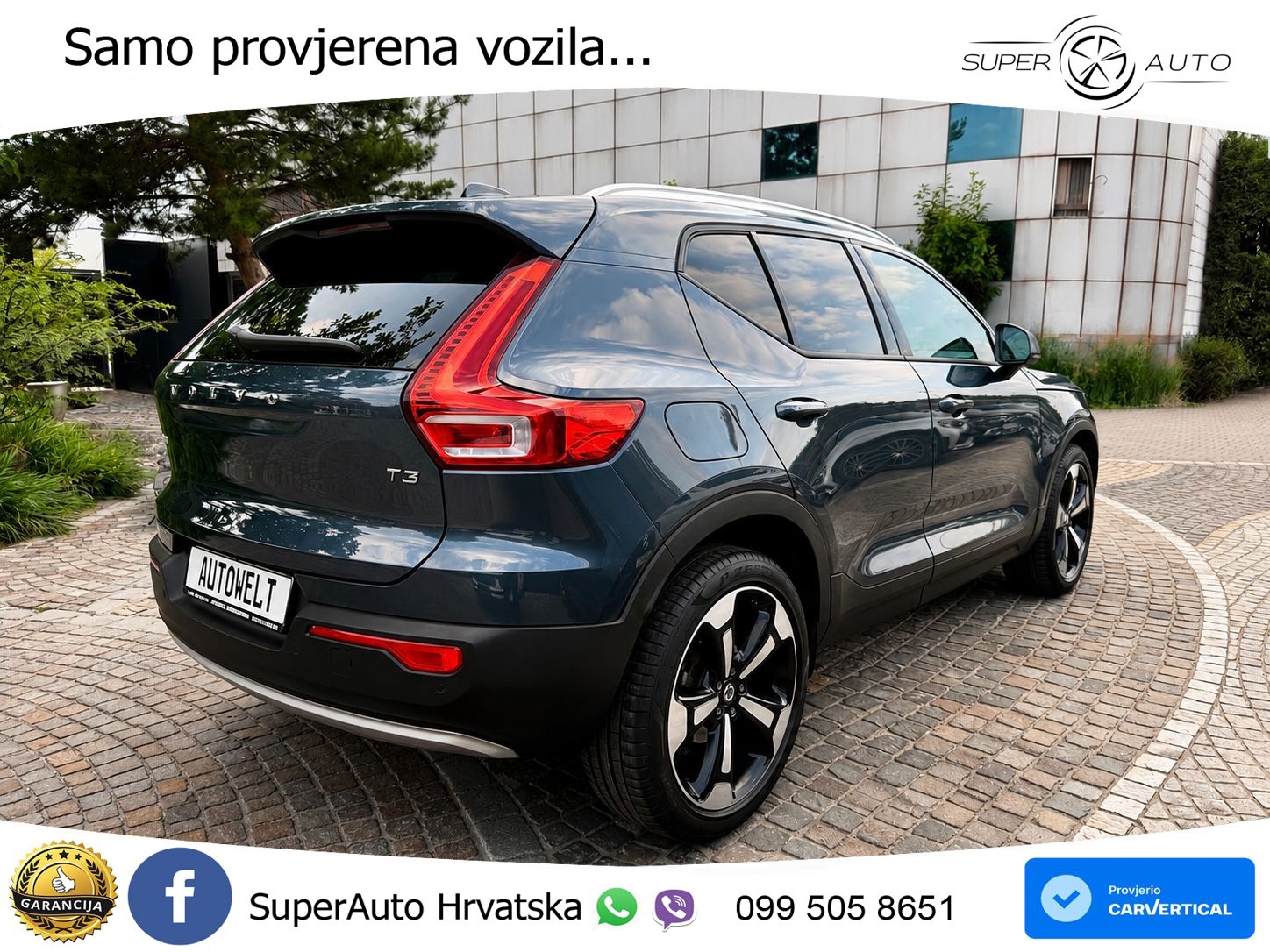 Volvo XC40 2.0 B3 163 KS Automatic LED+GR SJED+ACC