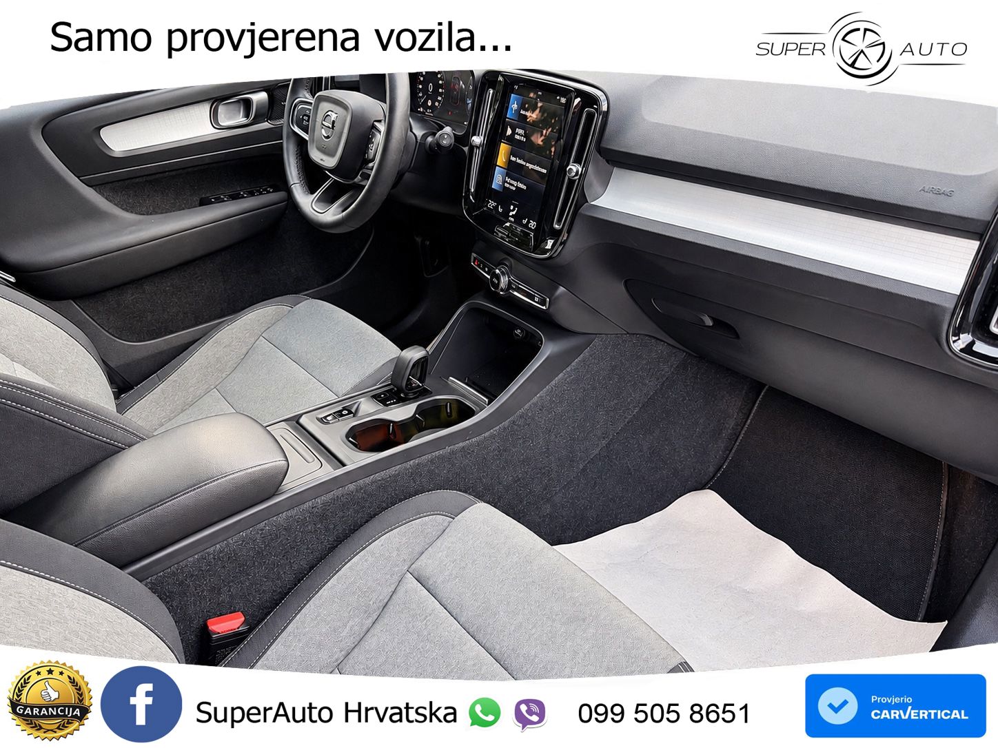 Volvo XC40 2.0 B3 163 KS Automatic LED+GR SJED+ACC
