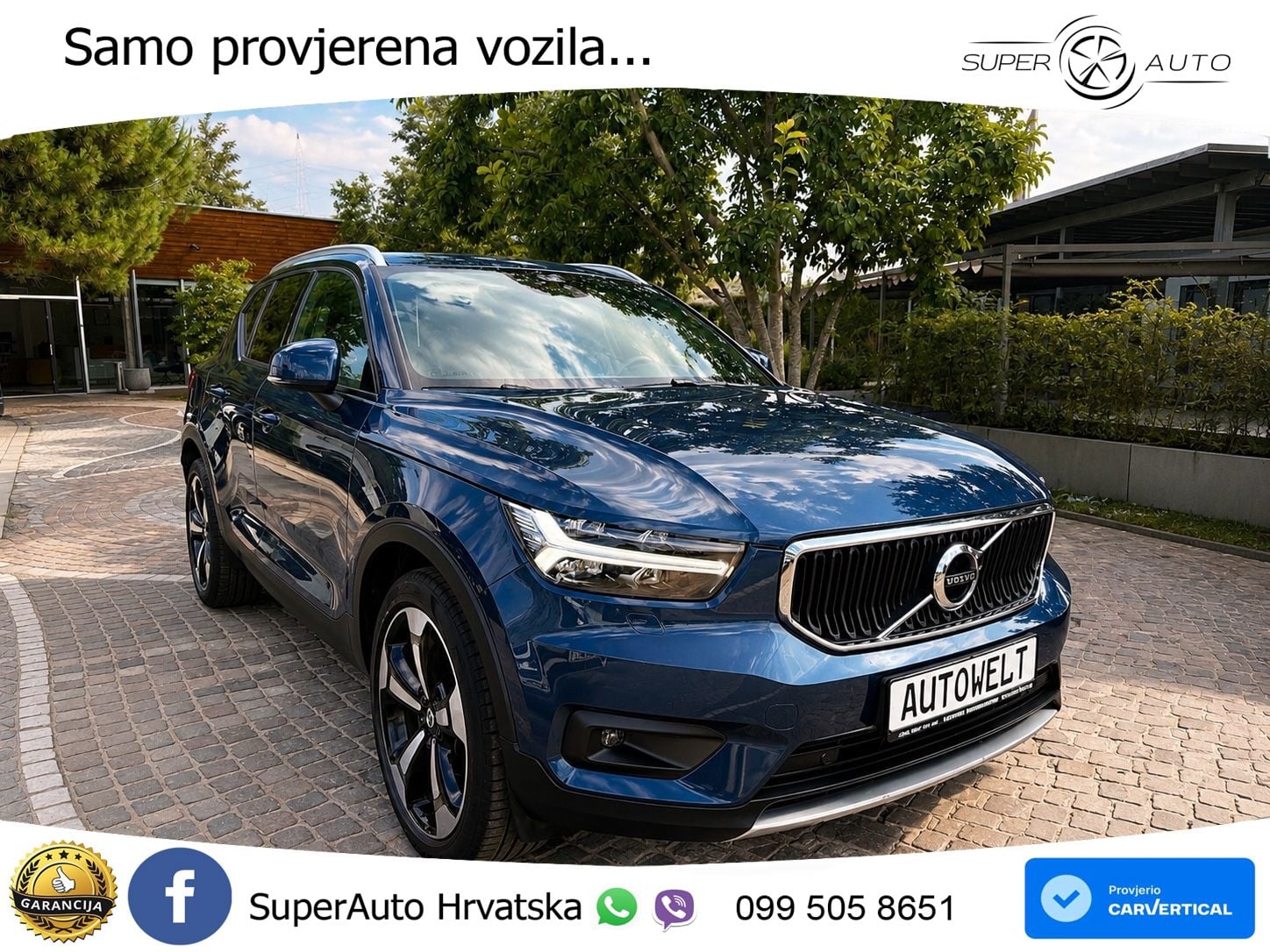 Volvo XC40 2.0 B3 163 KS Automatic LED+GR SJED+ACC