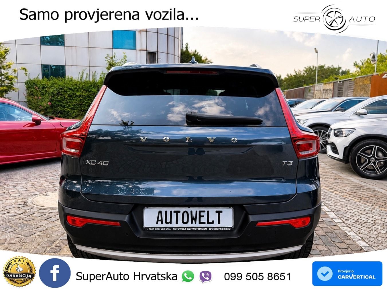 Volvo XC40 2.0 B3 163 KS Automatic LED+GR SJED+ACC