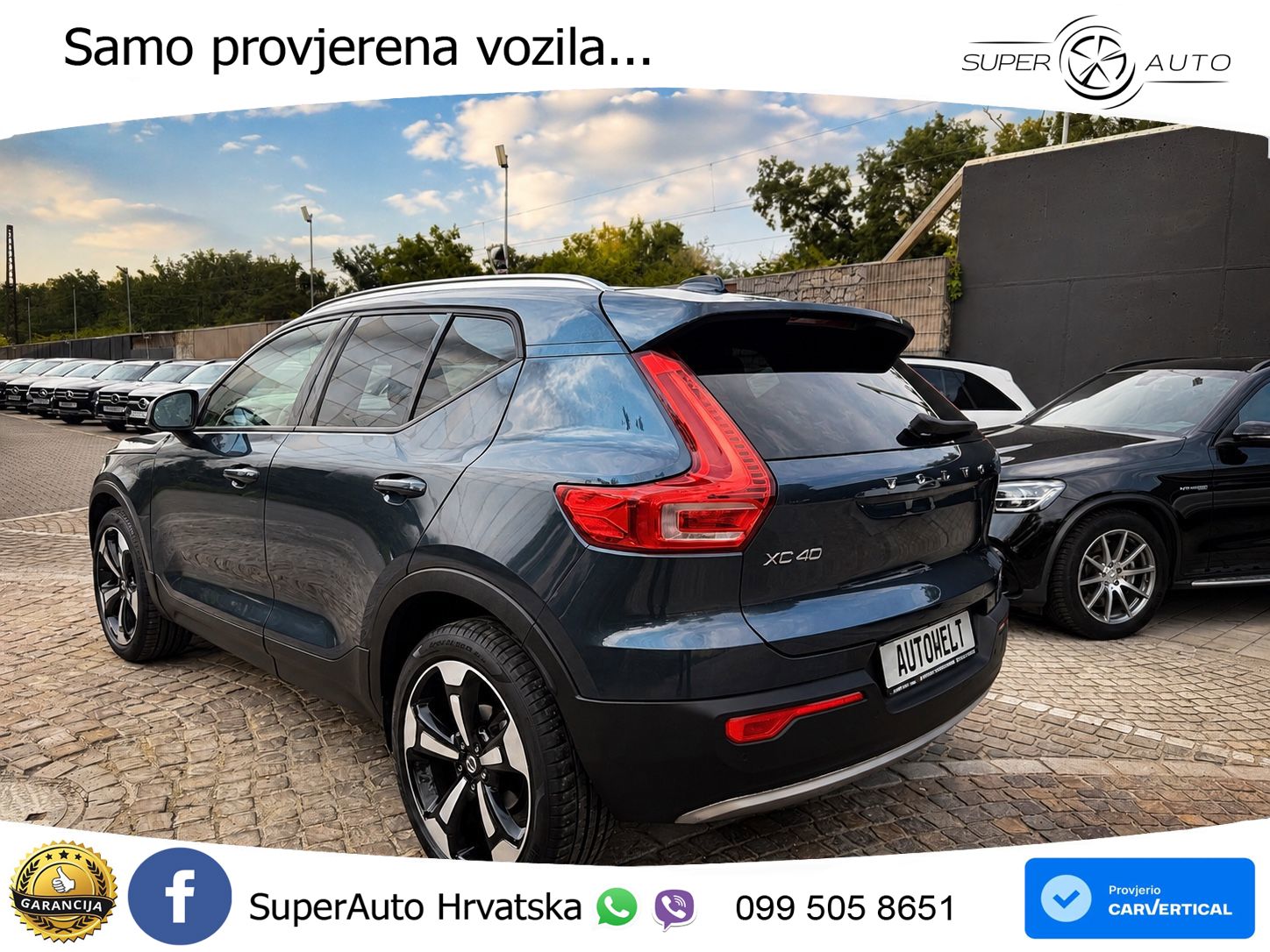 Volvo XC40 2.0 B3 163 KS Automatic LED+GR SJED+ACC