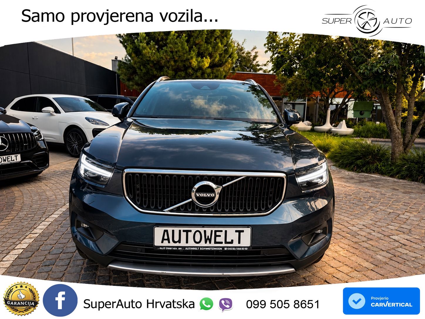 Volvo XC40 2.0 B3 163 KS Automatic LED+GR SJED+ACC