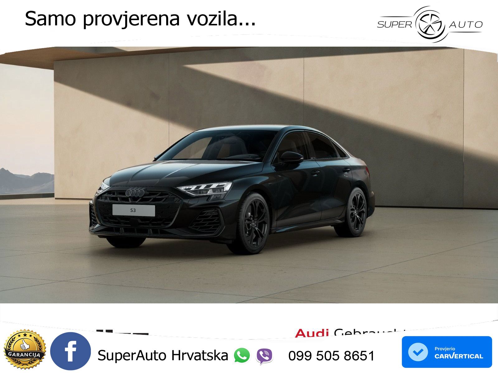 Audi S3 Limuzina 2.0 TFSI (333 KS) quattro S tronic