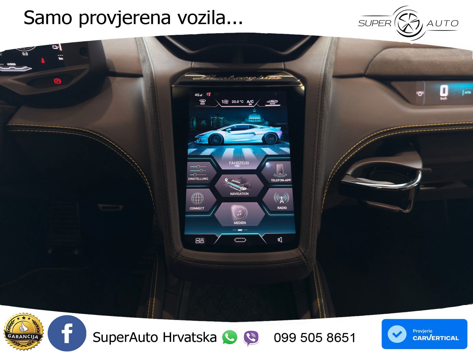 Lamborghini Temerario 4.0 V8 (920 KS) HPEV e-4WD DCT LED+GR SJED+ACC
