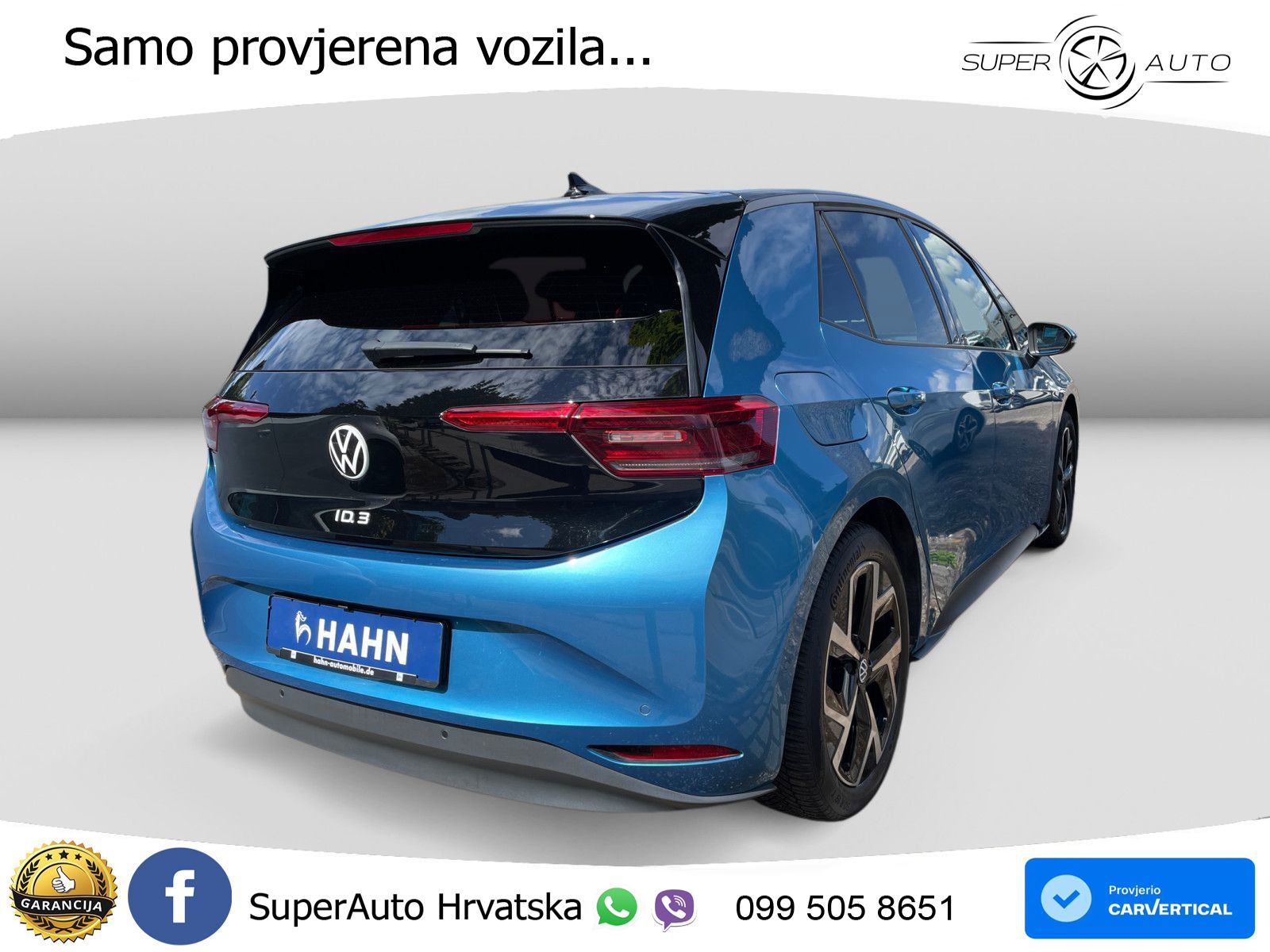 Volkswagen ID.3 Pro 62 kWh (204 KS) LED+GR SJED+ACC