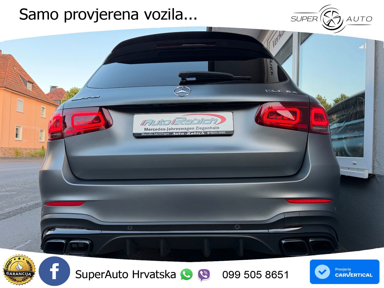 Mercedes AMG GLC 63 V8 (476 KS) 4MATIC+ MCT