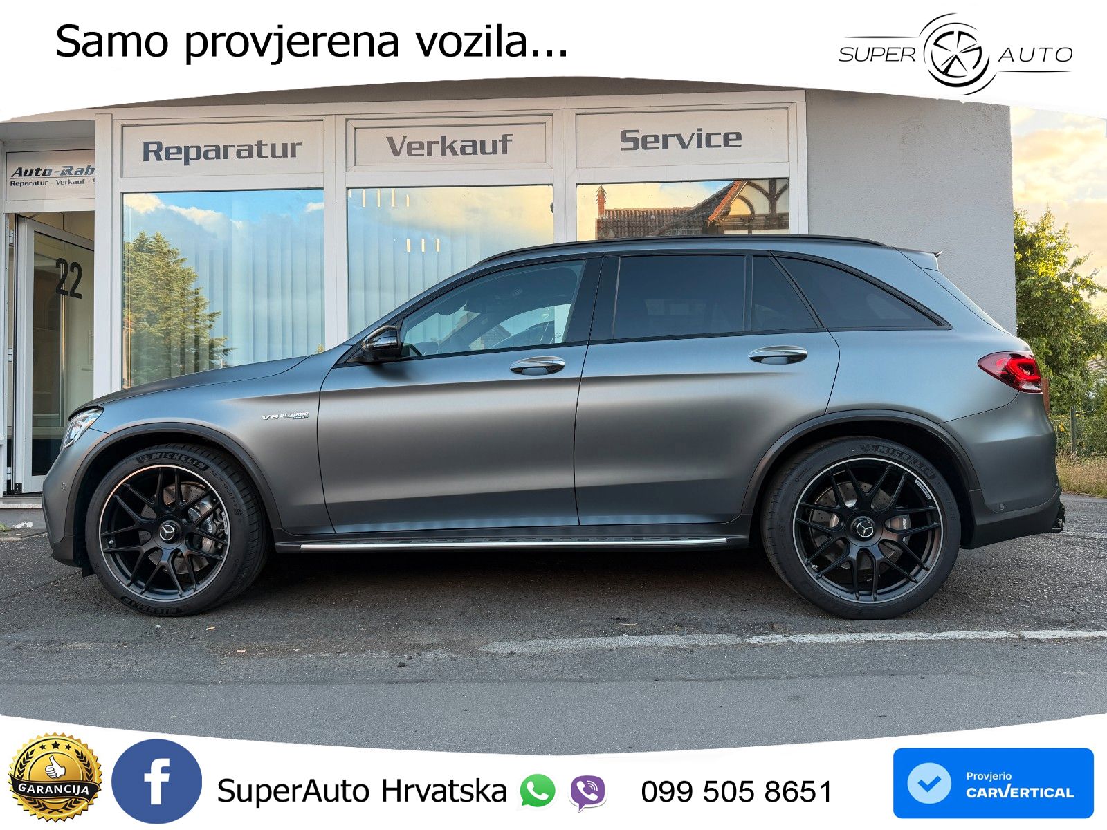 Mercedes AMG GLC 63 V8 (476 KS) 4MATIC+ MCT