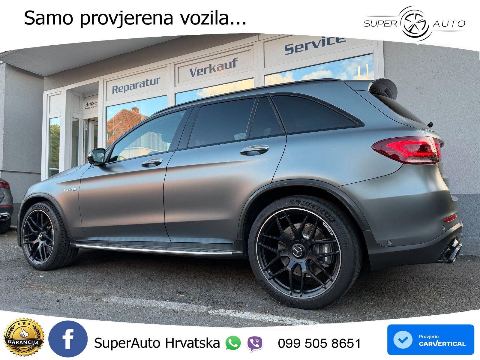 Mercedes AMG GLC 63 V8 (476 KS) 4MATIC+ MCT