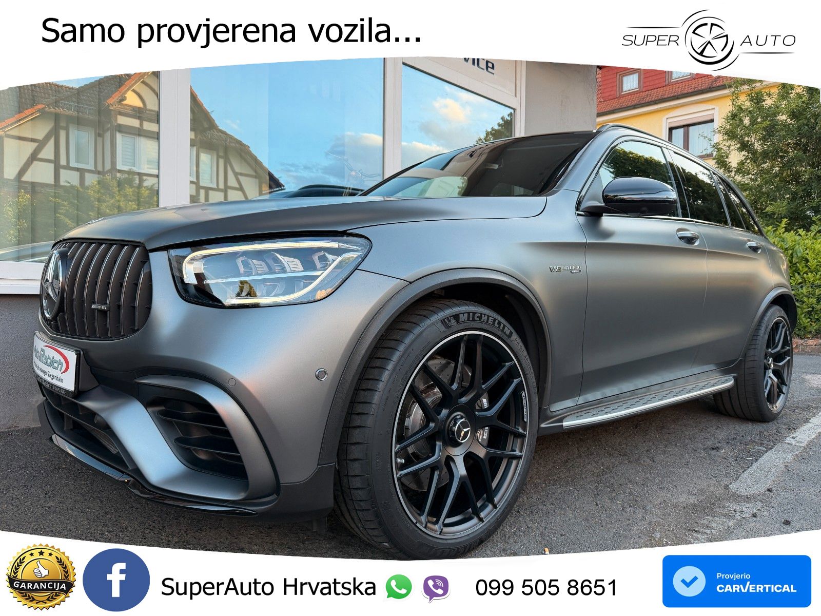 Mercedes AMG GLC 63 V8 (476 KS) 4MATIC+ MCT