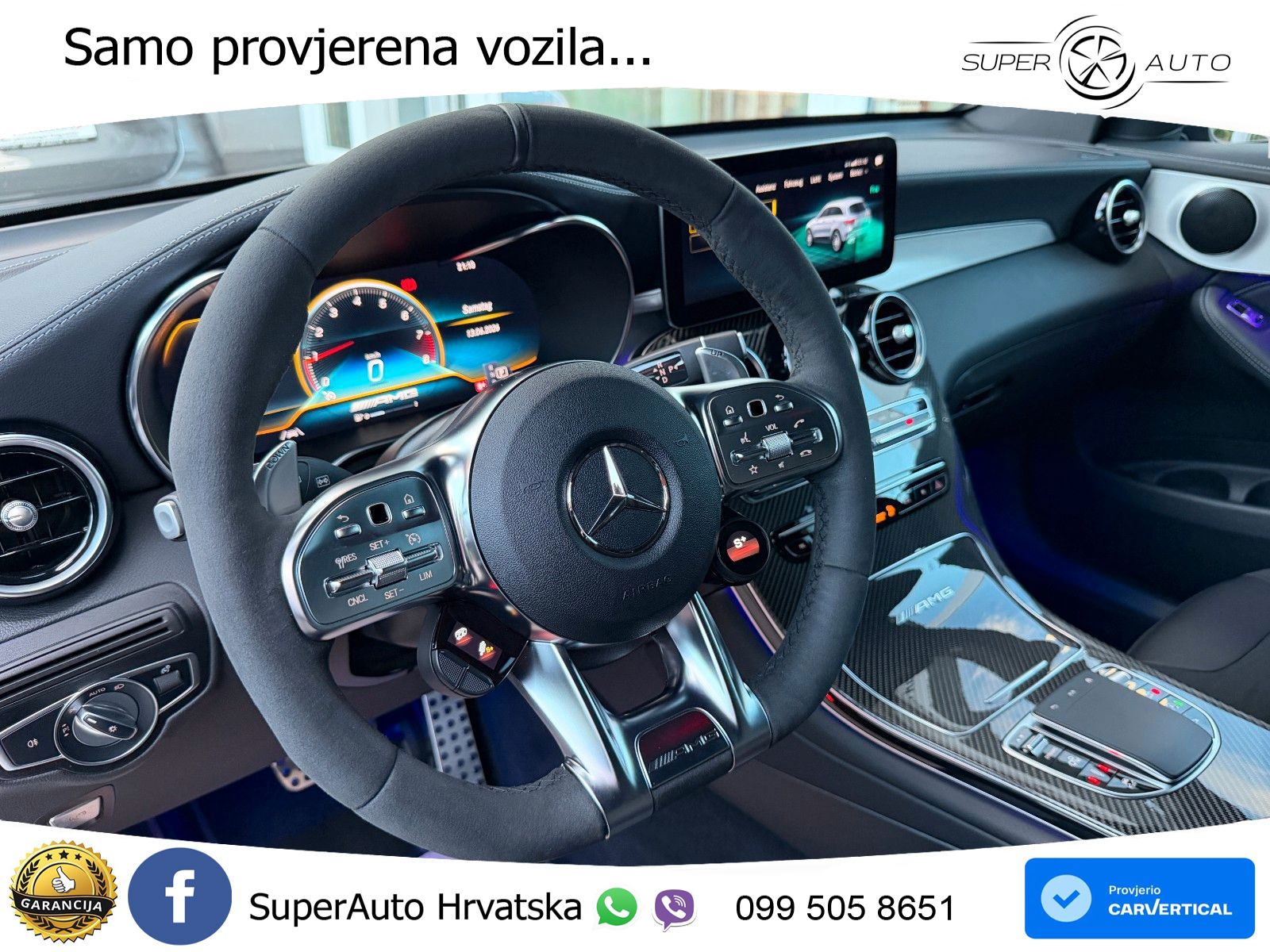 Mercedes AMG GLC 63 V8 (476 KS) 4MATIC+ MCT