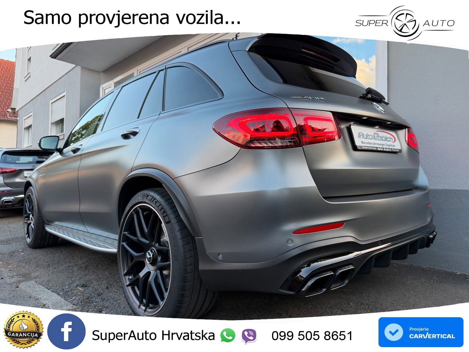 Mercedes AMG GLC 63 V8 (476 KS) 4MATIC+ MCT