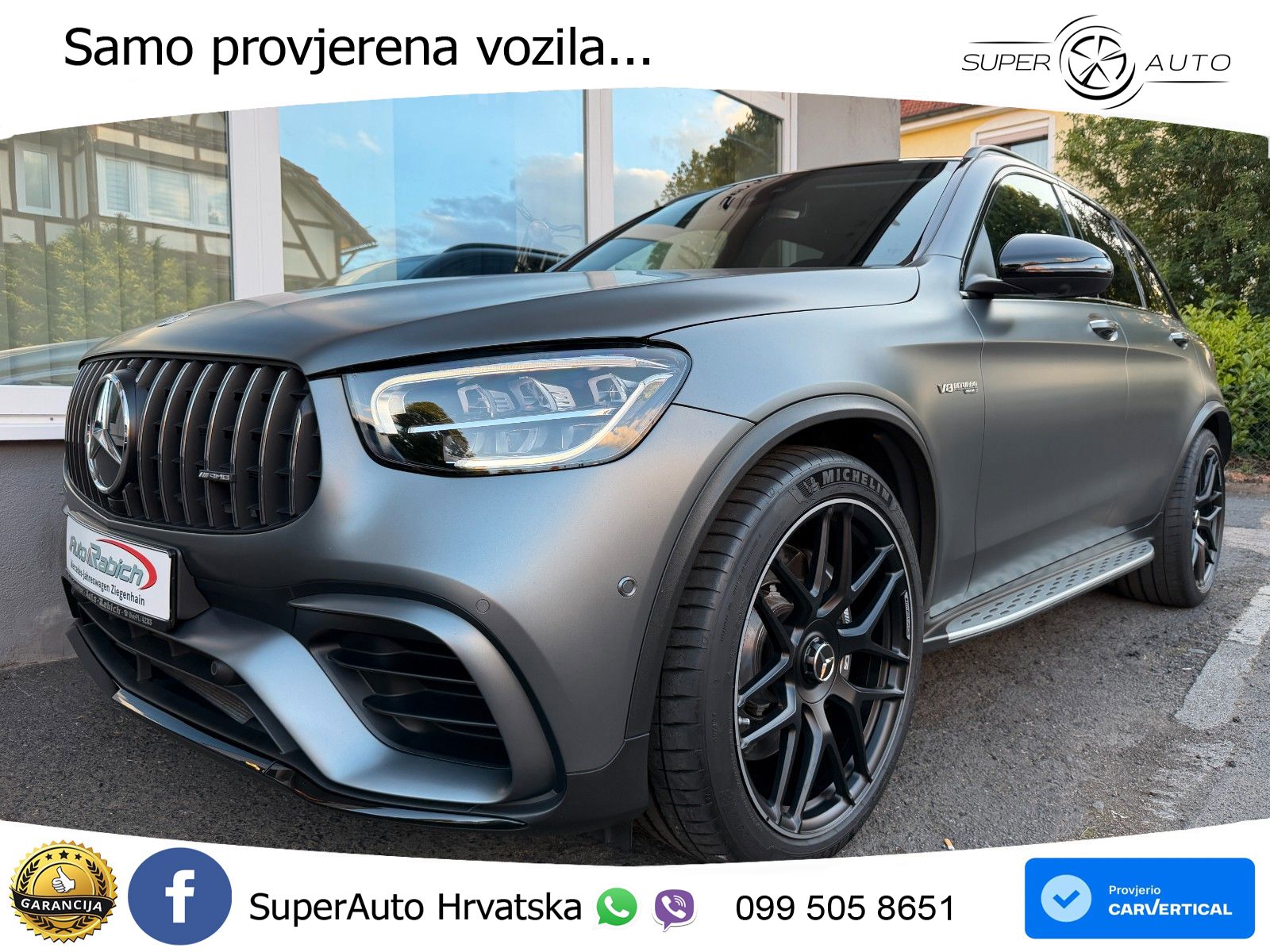 Mercedes AMG GLC 63 V8 (476 KS) 4MATIC+ MCT