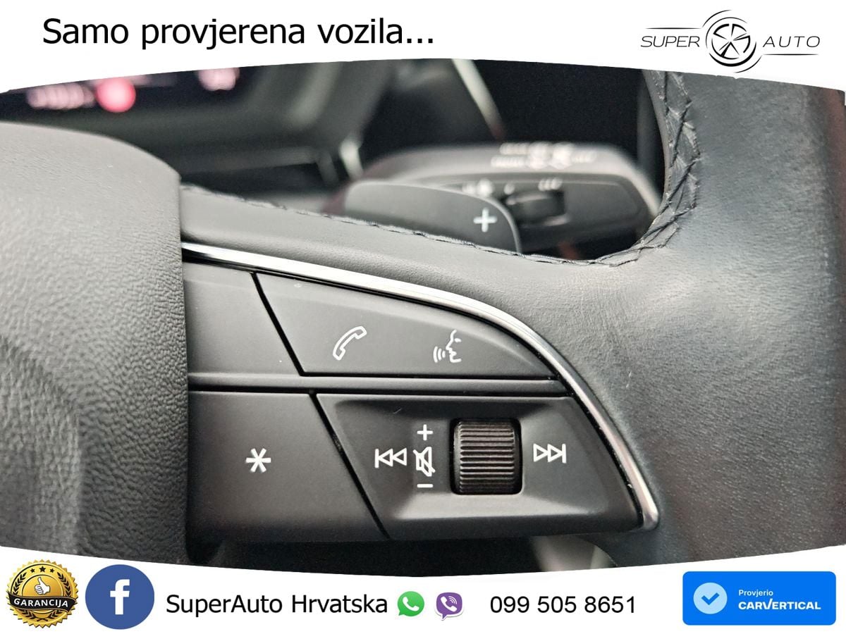 Audi A3 40 TDI (200 KS) quattro S tronic S line LED+GR SJED+ACC