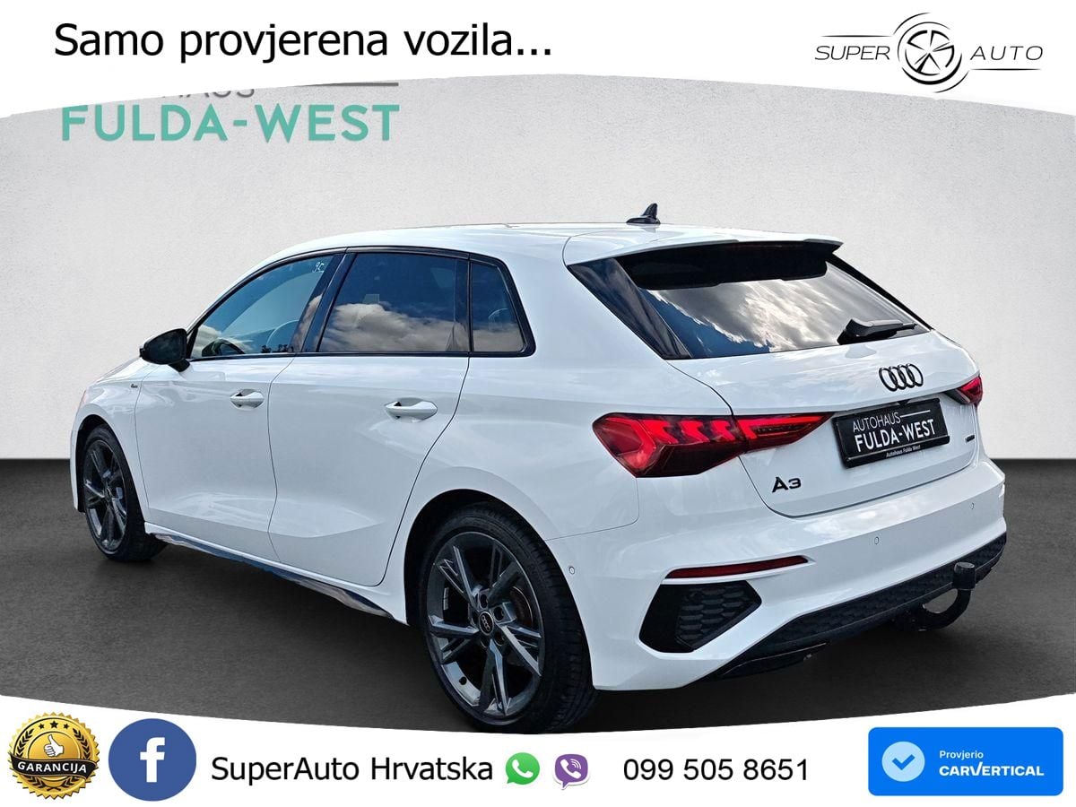 Audi A3 40 TDI (200 KS) quattro S tronic S line LED+GR SJED+ACC