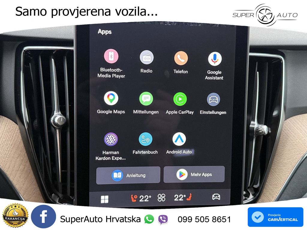 Volvo XC60 T6 AWD Geartronic ACC+HEAD+4xGR SJED+360+PANO