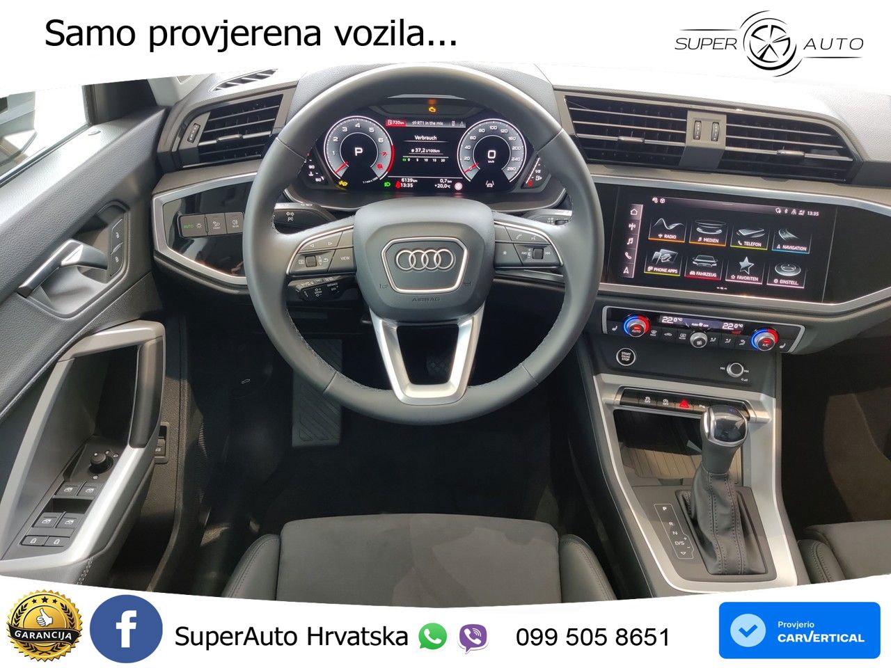 Audi Q3 35 TFSI (150 KS) S tronic advanced LED+GR SJED+ACC