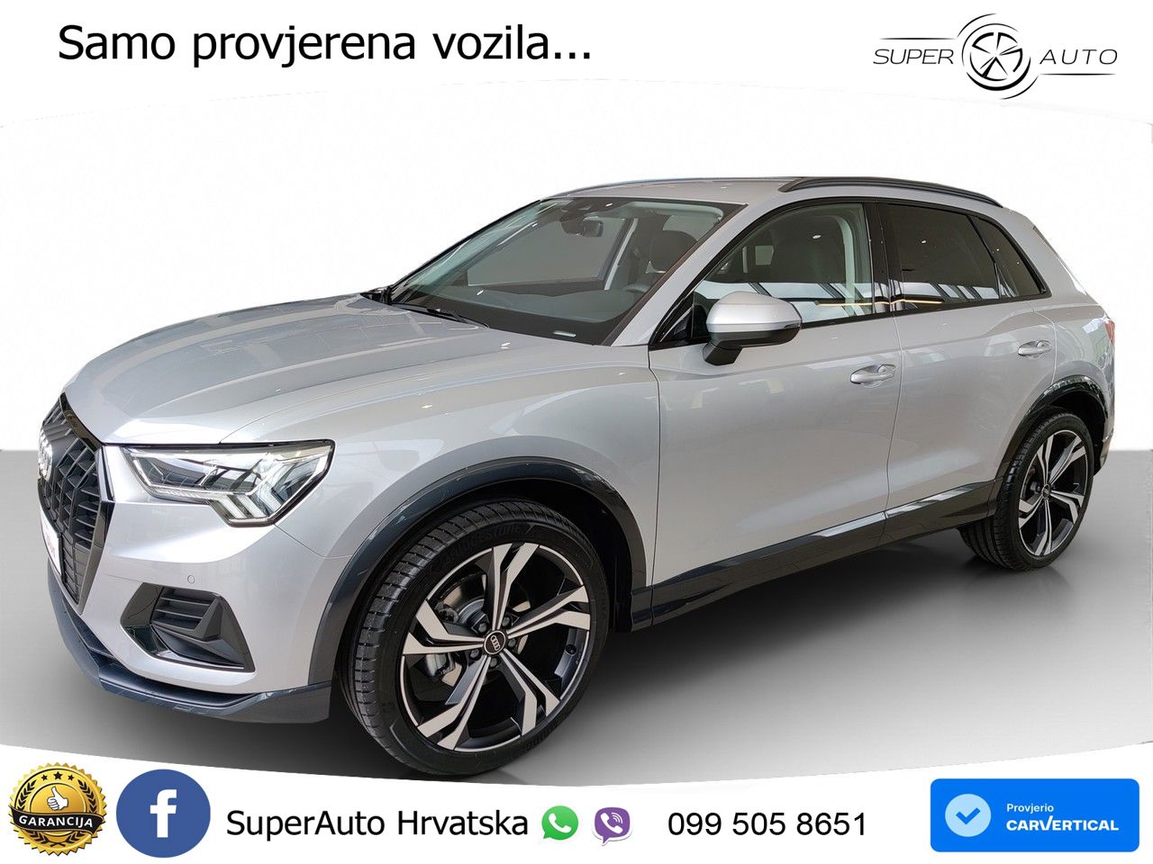 Audi Q3 35 TFSI (150 KS) S tronic advanced LED+GR SJED+ACC