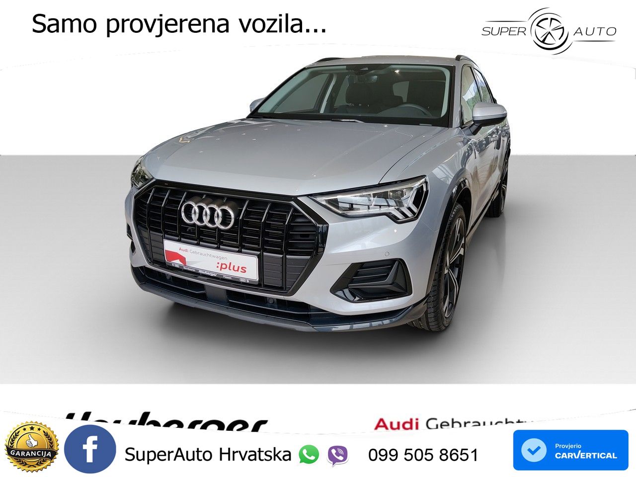 Audi Q3 35 TFSI (150 KS) S tronic advanced LED+GR SJED+ACC