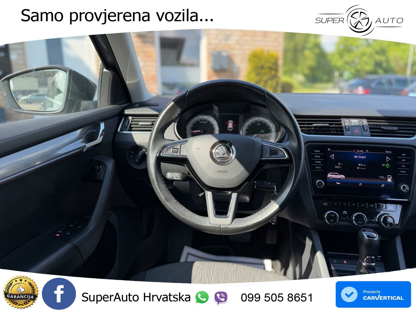 Škoda Octavia Combi 2.0 TDI (150 KS) DSG LED+GR SJED+ACC