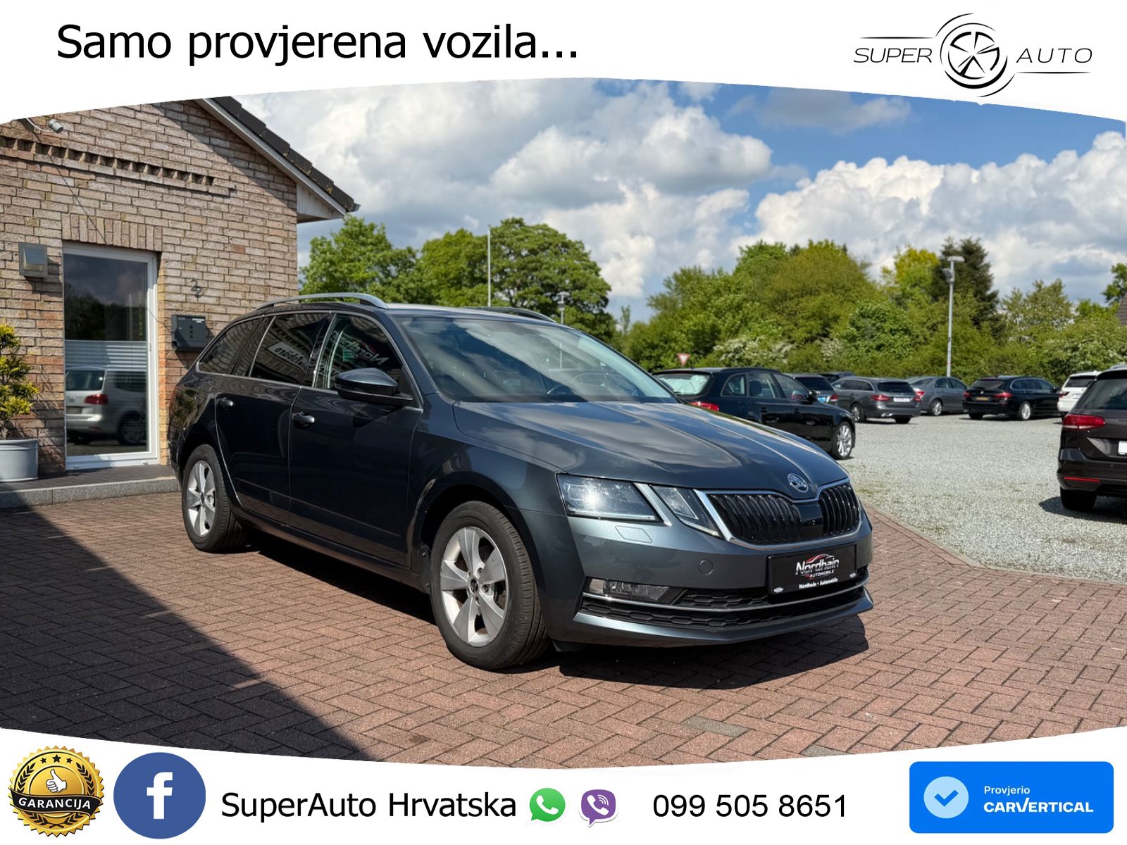 Škoda Octavia Combi 2.0 TDI (150 KS) DSG LED+GR SJED+ACC