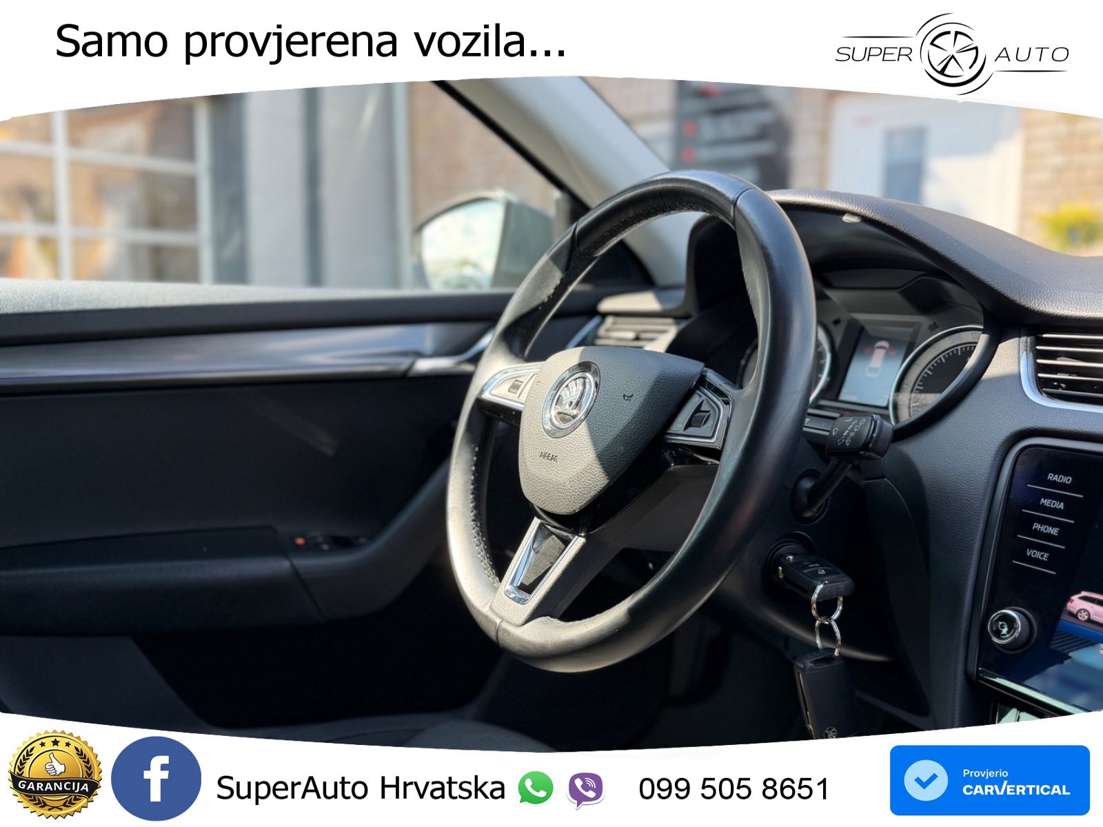 Škoda Octavia Combi 2.0 TDI (150 KS) DSG LED+GR SJED+ACC