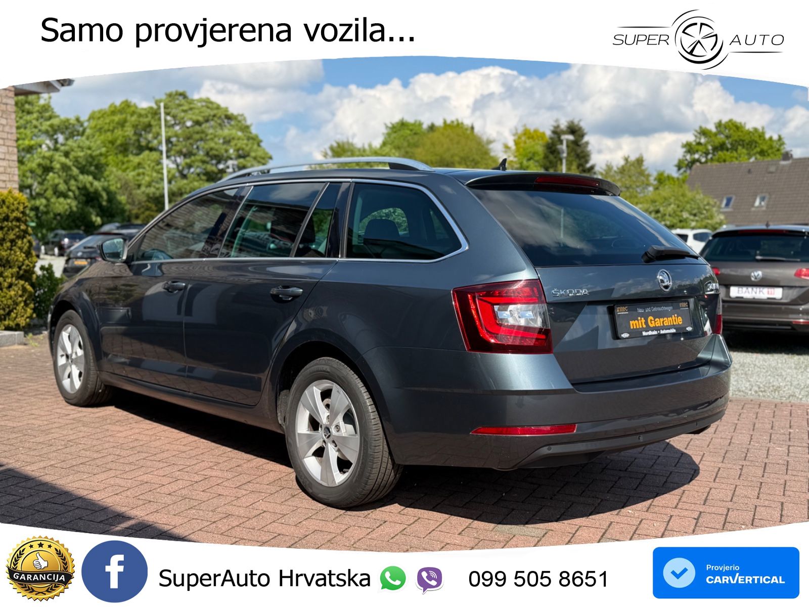 Škoda Octavia Combi 2.0 TDI (150 KS) DSG LED+GR SJED+ACC
