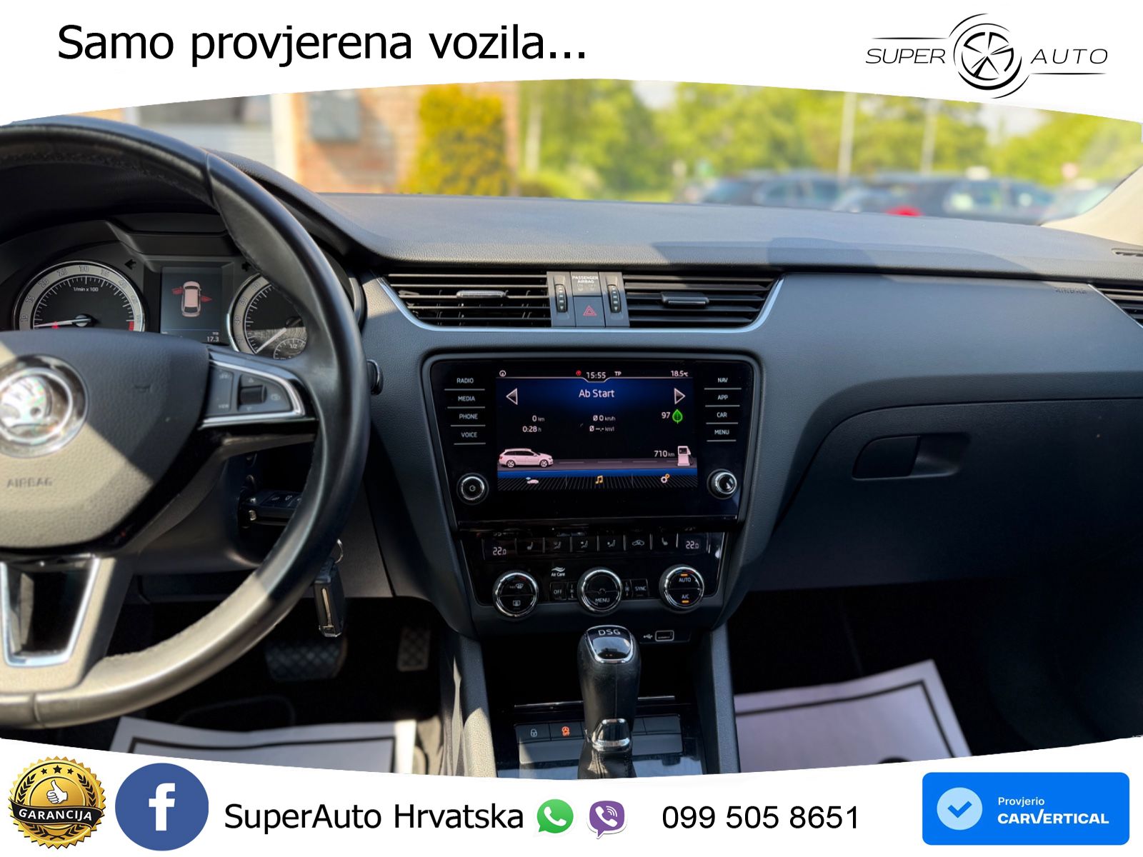 Škoda Octavia Combi 2.0 TDI (150 KS) DSG LED+GR SJED+ACC