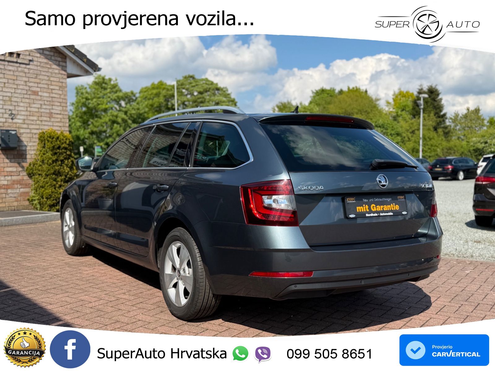 Škoda Octavia Combi 2.0 TDI (150 KS) DSG LED+GR SJED+ACC
