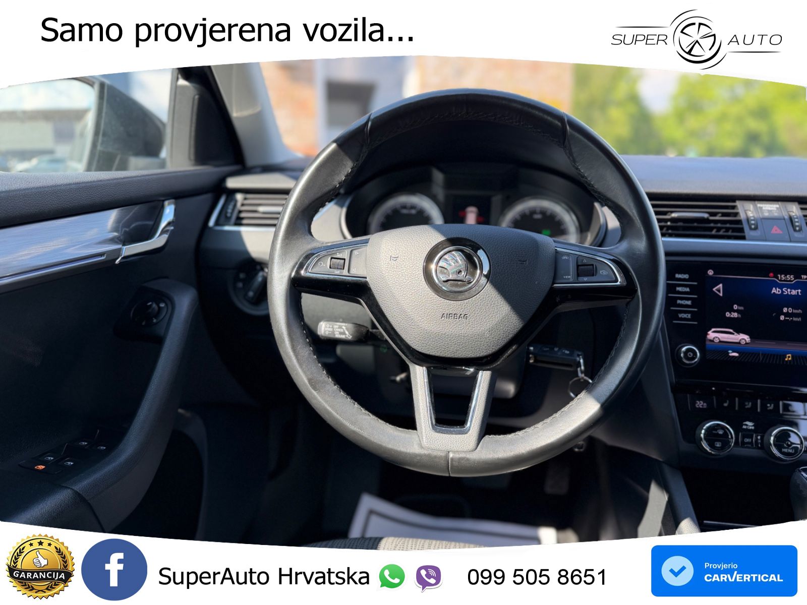 Škoda Octavia Combi 2.0 TDI (150 KS) DSG LED+GR SJED+ACC