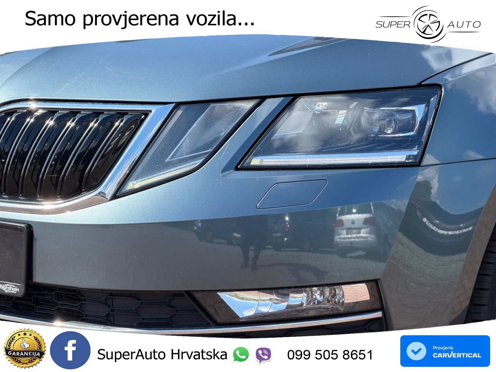 Škoda Octavia Combi 2.0 TDI (150 KS) DSG LED+GR SJED+ACC