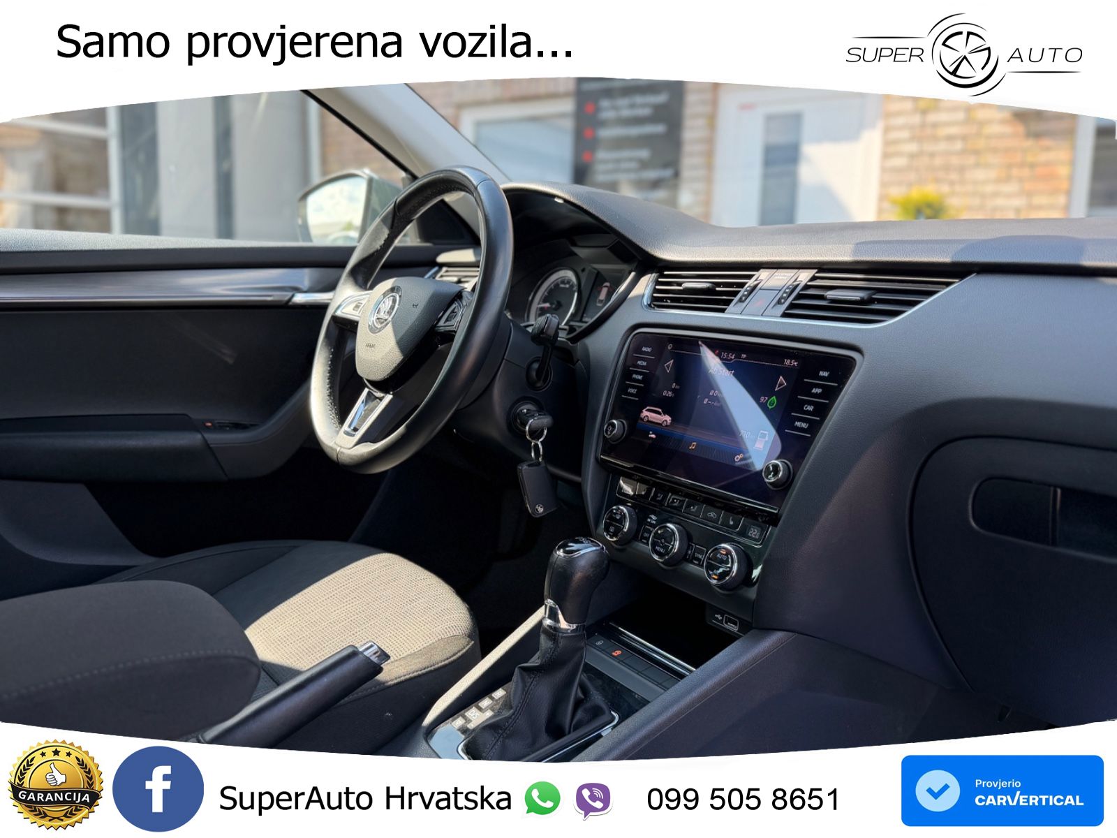 Škoda Octavia Combi 2.0 TDI (150 KS) DSG LED+GR SJED+ACC
