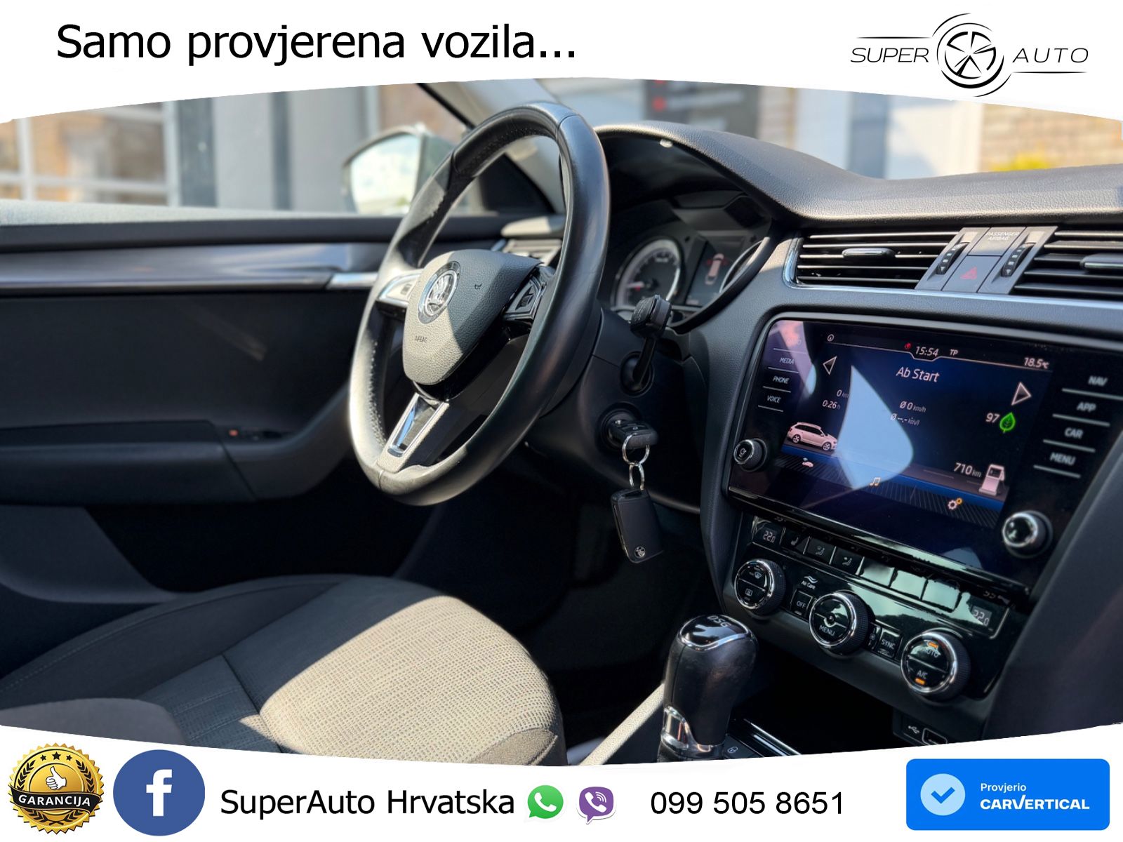 Škoda Octavia Combi 2.0 TDI (150 KS) DSG LED+GR SJED+ACC