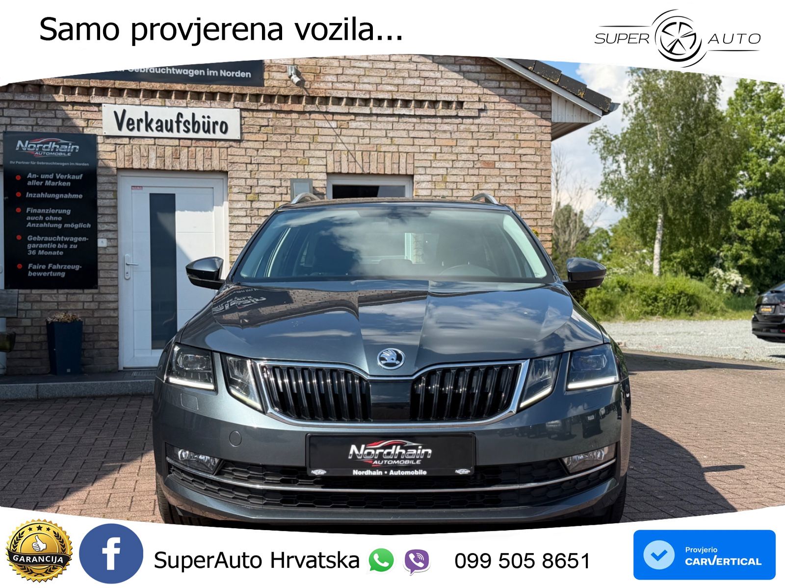 Škoda Octavia Combi 2.0 TDI (150 KS) DSG LED+GR SJED+ACC